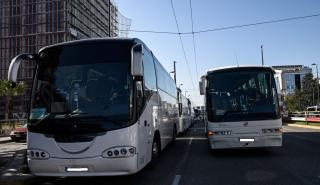 Διπλή κινητοποίηση στα Χανιά: Από αγρότες και ιδιοκτήτες τουριστικών λεωφορείων
