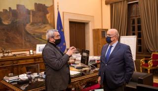 Συναντήσεις του υφυπουργού Μεταφορών Μιχάλη Παπαδόπουλου στη Ρόδο