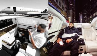 Ο DJ Khaled πήγε στο All-Star Game του ΝΒΑ με ιδιωτικό jet και λιμουζίνα Maybach