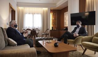 Μητσοτάκης σε πρύτανη ΑΠΘ: Σημαντική η συμβολή των πανεπιστημίων στην αναπτυξιακή προοπτική