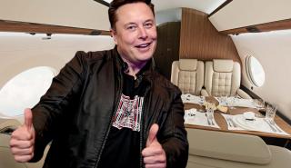 Μια κλεφτή ματιά στο ιδιωτικό jet των 70 εκατ. δολαρίων του Elon Musk
