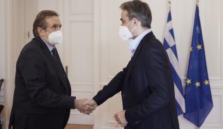 Με το νέο προεδρείο της ΕΣΕΕ συναντήθηκε ο Κ. Μητσοτάκης