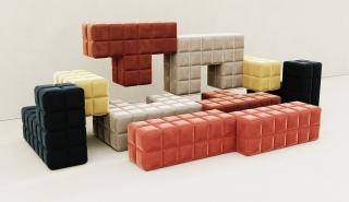 Ένας καναπές εμπνευσμένος από το Tetris κάνει τη συναρμολόγηση επίπλων videogame