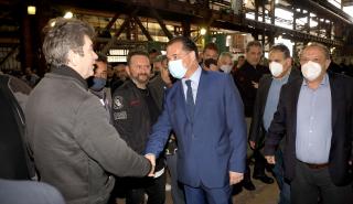 Γεωργιάδης: Tο Ναυπηγείο Ελευσίνας δεν κλείνει - Απόφαση του Πρωθυπουργού το σχέδιο της ONEX