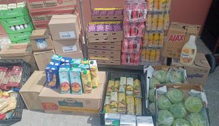 Δωρεά στο Άσυλο Ανιάτων από την Τράπεζα Τροφίμων