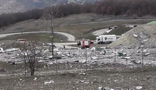 Ισχυρή έκρηξη σε εργοστάσιο παραγωγής εκρηκτικών στα Γρεβενά - Συνεχίζονται οι έρευνες για τους τρεις νεκρούς