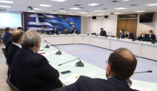 Συνάντηση Γεωργιάδη, Σκρέκα και Σκέρτσου με τους βιομήχανους για την ενεργειακή κρίση