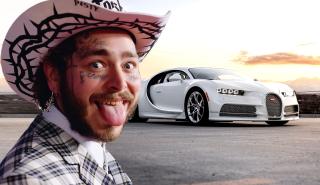 Ο Post Malone πουλάει μια Bugatti Chiron με 150.000 δολάρια extras - Ενδιαφέρεστε;