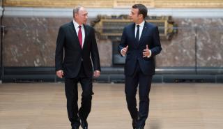 Ρωσία: Πούτιν και Μακρόν δεν έχουν τηλεφωνική επικοινωνία επειδή η Γαλλία δεν είναι μια φιλική χώρα