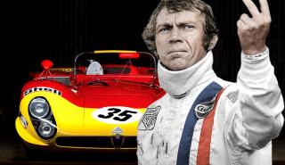 Η αγωνιστική Alfa Romeo από την ταινία «Le Mans» του Steve McQueen ψάχνει πιλότο