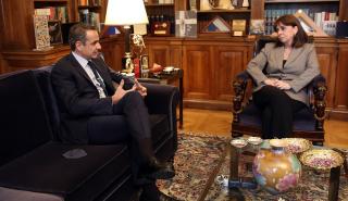 Με τον Κυριάκο Μητσοτάκη θα συναντηθεί την Πέμπτη η ΠτΔ Κατερίνα Σακελλαροπούλου