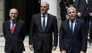 Ολοκληρώθηκε η Τριμερής Συνάντηση ΥΠΕΞ Ελλάδας, Ισραήλ και Κύπρου στην Αθήνα