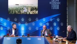 Μπακογιάννης στο Οικονομικό Φόρουμ Δελφών: Χτίσαμε πόλεις για αυτοκίνητα, πρέπει να τις χτίσουμε για εμάς