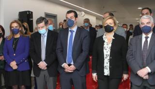 Τα κεντρικά χειρουργεία του ΓΝΕ «Θριάσιο» εγκαινίασε ο Υπουργός Υγείας Θάνος Πλεύρης