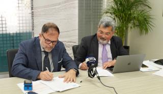 Υπογραφή μνημονίου συνεργασίας μεταξύ της ΕΔΕΥ και του Ελληνικού Κέντρου Θαλάσσιων Ερευνών
