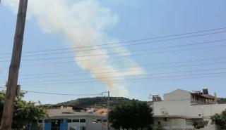 Υπό μερικό έλεγχο η πυρκαγιά σε δασική έκταση στο Καματερό - Δεν απειλούνται σπίτια