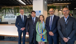 Στο κέντρο καινοτομίας της Deloitte στη Θεσσαλονίκη ο Τζόρτζ Τσούνης