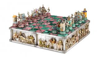 Ο Μέγας Αλέξανδρος και η Μάχη στην Ισσό σ' ένα σκάκι 1,9 εκατ. δολαρίων