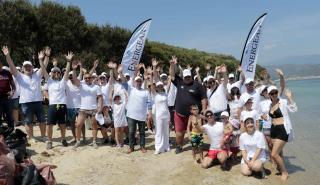 Energean: Καθαρισμός της παραλίας Βρασίδα