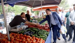 Γεωργιάδης: Στην Ελλάδα οι λαϊκές αγορές αποτελούν ανάχωμα στο κύμα ακρίβειας