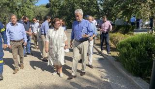 Μενδώνη- Στυλιανίδης παρακολούθησαν άσκηση απομάκρυνσης επισκεπτών στην Αρχαία Ολυμπία