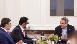 Μητσοτάκης: Δίνουμε έμφαση στη στρατηγική και οικονομική συνεργασία με τα ΗΑΕ