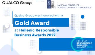 Χρυσό Βραβείο για τον όμιλο Qualco και τη συνεργασία του με το ΕΚΕΦΕ «Δημόκριτος»