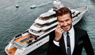 To εντυπωσιακό κότερο των 229 εκατ. ευρώ που περνά το καλοκαίρι του ο David Beckham