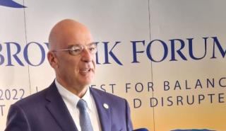 Δένδιας: Επαφές του ΥΠΕΞ στο περιθώριο του Dubrovnik Forum