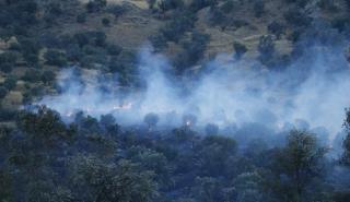 Ρέθυμνο: Συνάντηση κατοίκων των περιοχών που επλήγησαν από την πυρκαγιά με βουλευτές της ΝΔ και του ΚΚΕ