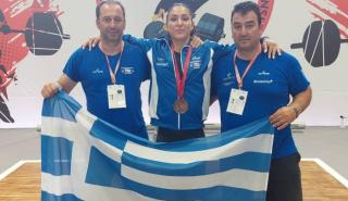 Ασημένιο μετάλλιο η Γεωργοπούλου στο αρασέ των 59κ.