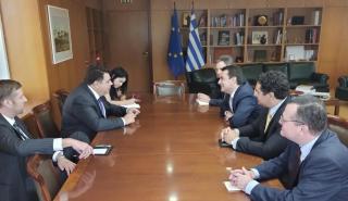 Σκρέκας σε Τσούνη: Οι πτυχές του εθνικού σχεδίου έκτακτης ανάγκης για το φυσικό αέριο