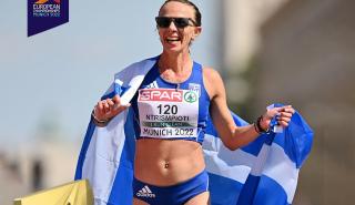 Ευρωπαϊκό Πρωτάθλημα Στίβου: «Χρυσή» η Αντιγόνη Ντρισμπιώτη στα 35 χλμ. βάδην