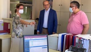 Χατζηδάκης σε ΕΦΚΑ Αμαρουσίου: Ορατή πρόοδος μα δεν χωρά εφησυχασμός