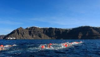 Η δις πρωταθλήτρια Ευρώπης Αντιγόνη Ντρισμπιώτη στο Santorini Experience 2022