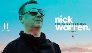 Ο Βρετανός θρύλος της progressive house Nick Warren στο Bolivar