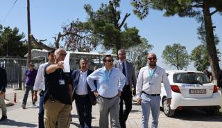 Μηταράκης: Επισκέφθηκε τη Δομή Φιλοξενίας Διαβατών
