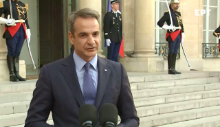 Μητσοτάκης: Ξέρουμε καλά από γειτονικές απειλές - Πλήρης στήριξη Μακρόν στην Ελλάδα