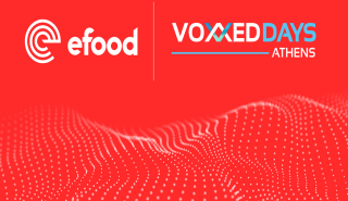 efood: Eπίσημος υποστηρικτής στο φετινό Voxxed Days