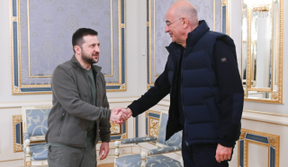 Ουκρανία: Συνάντηση Δένδια με τον Ζελένσκι - Μηνύματα κατά της τουρκικής προκλητικότητας