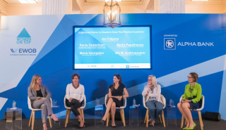 Alpha Bank: Στηρίζει τη γυναικεία ενδυνάμωση και την ισότιμη συμμετοχή γυναικών σε ΔΣ