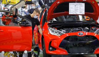Toyota: Αυξημένη η παραγωγή οχημάτων τον Ιανουάριο, αλλά πτώση στις πωλήσεις