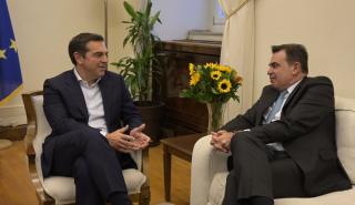 Υποκλοπές, ενεργειακό και προσφυγικό στο επίκεντρο της συνάντησης Αλ. Τσίπρα - Μ. Σχοινά