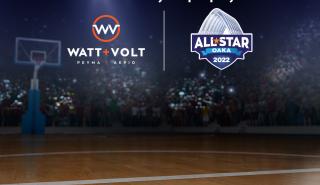 WATT+VOLT: Χάλκινος χορηγός στο All Star Game 2022