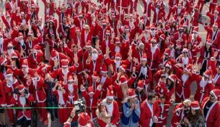 To 8o Santa Run έφερε τα Χριστούγεννα στο Ο.Α.Κ.Α «Σπύρος Λούης»!