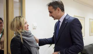 Μητσοτάκης σε Μελόνι: Η επιθετική ρητορική της Τουρκίας θέτει σε κίνδυνο την ασφάλεια και τη σταθερότητα στην περιοχή