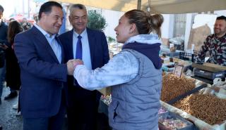 Γεωργιάδης: Στηρίζουμε τις λαϊκές αγορές - Οι τιμές είναι πραγματικά καλές