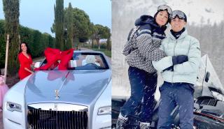 Μια Rolls-Royce Dawn 300.000 δολαρίων πήρε δώρο από τη σύζυγό του ο Ρονάλντο για τα Χριστούγεννα