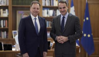 Συνάντηση Μητσοτάκη με Λιβανό: Συζήτησαν για την ένταξη Σουηδίας – Φινλανδίας στο ΝΑΤΟ