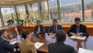 Σκρέκας σε ΥΦΥΠΕΞ των ΗΠΑ: Πρωτοπόρα στην Ευρώπη η ενεργειακή πολιτική της Ελλάδας